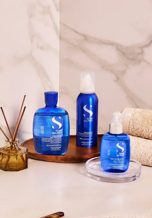 Boosts volume, amplifies, hydrates.